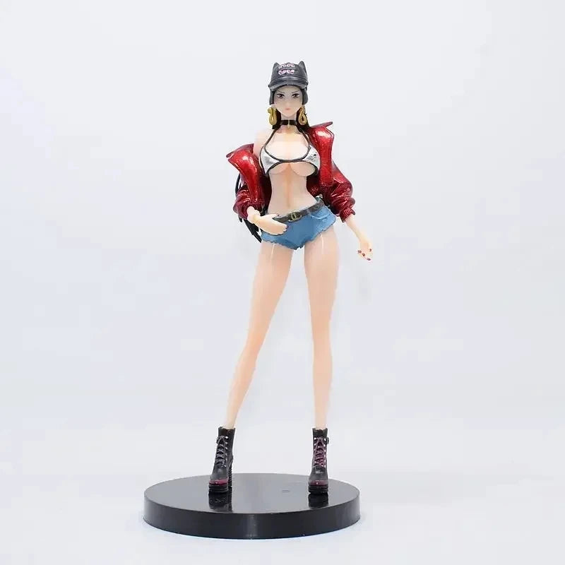 20cm One Piece Boa Hancock Nico Robin Nami Anime Figure Beautiful Girl Manga Statue Action Figurine Collectible Model Toys