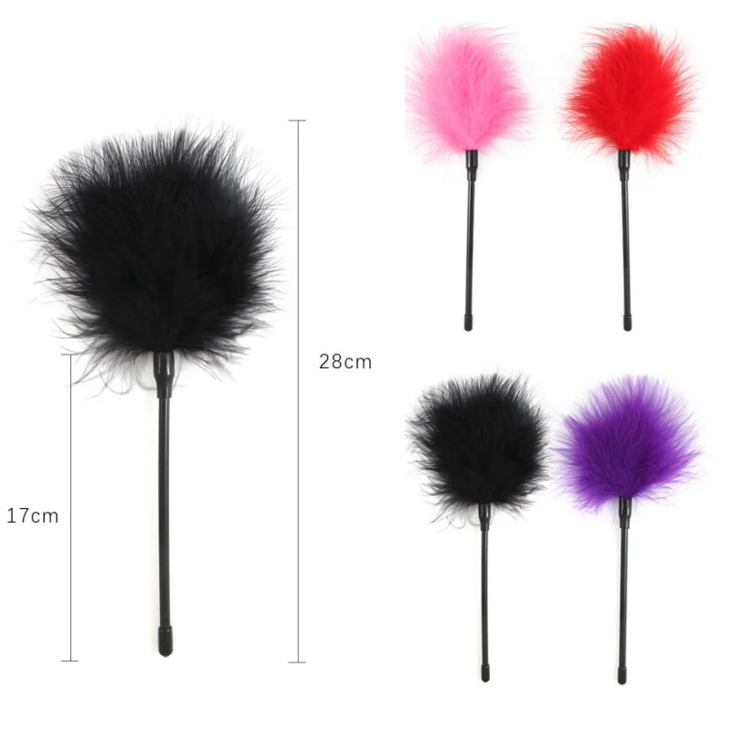 Slave Bondage Set Leather Handcuffs Rope Body Slap Strap Spanking Beat Tassel Whip Sex Toys For Bdsm Adult Games Lash Flog Tool