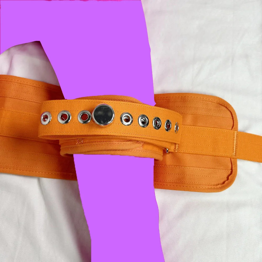 4 Point Bed Restraint System Under Mattress Restraining Leg Thigh Bondage Belt for BDSM Tie Down Straps
