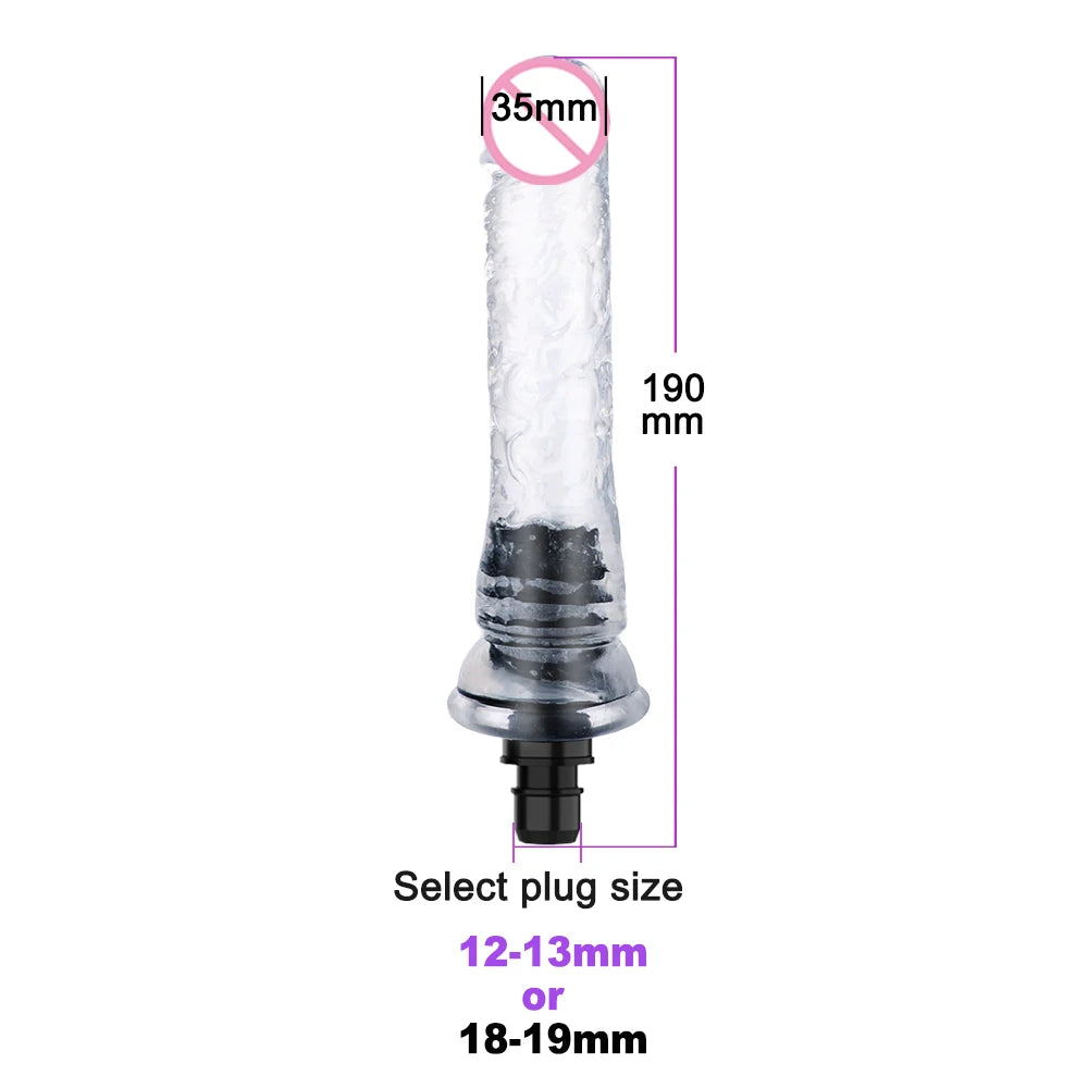 Massage Gun Heads vibration dildo penis adult sex toys silicone head VIBRAT for Fascia gun percussion Vibrators for Female Man