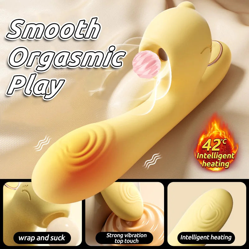 Rabbit Pulse suction with warming feature