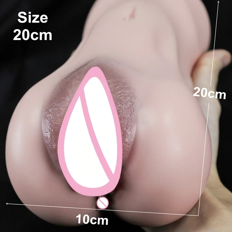 Artificial Vagina Sex Toys for Men Realistic 3D Pocket Pussy Real Vagina Sex Toys Silicone Adult Product Male Masturbators Cup