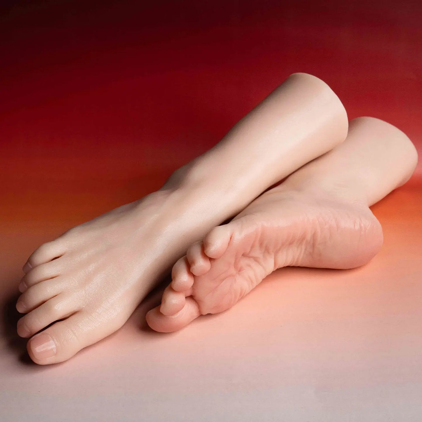 Silicone Feet Model Realistic Fake Foot Female Mannequin