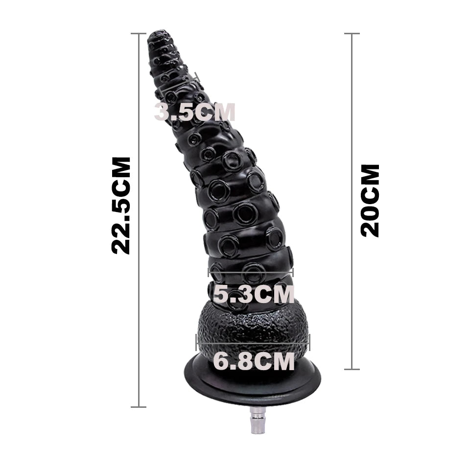 ROUGH BEAST Colorful Octopus Tentacle Vac u Lock Attachment for Men and Women with Masturbation Device Anal Plug Sex Products