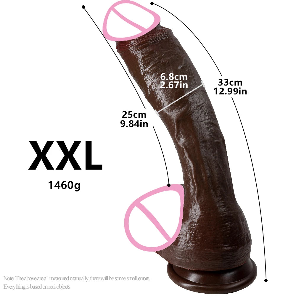 ASHBURNS S-XXL Realistic Long