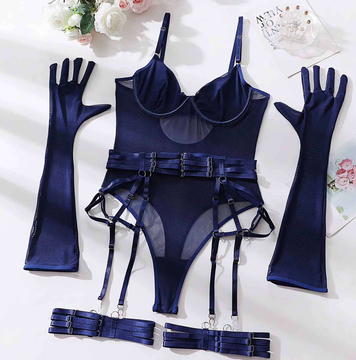 Sexy Lingerie Super Hot Women's Underwear Sets Sexy Ensemble Lingeries Femmes Female Bra Set Erotic Lingerie Woman Pyjama-sets