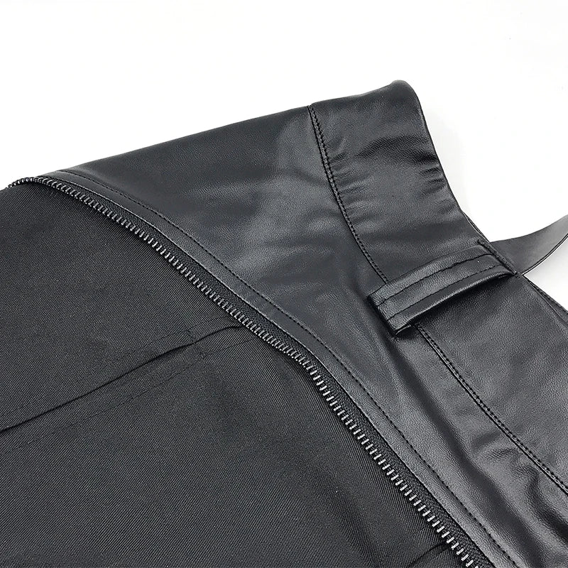 ROLECOS FF VII Tifa Cosplay Costume FF7 Remake Game Cosplay Costume Halloween Sexy Overalls Skirt Gloves Stokings