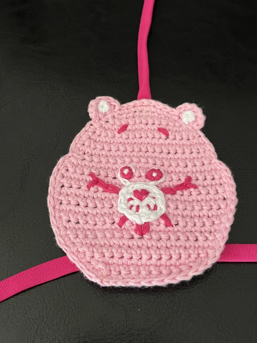 2024 Pink Crochet Bears Design Micro Bikini Swimwear For Women Nice Gifts Newest Fashion Bathing Swimsuits Cute Sexy Beachwear