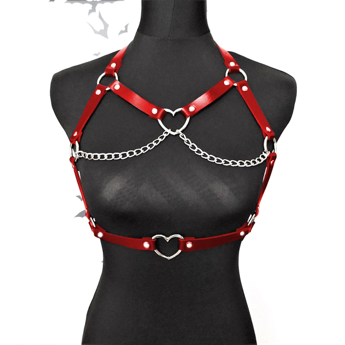 Women Fashion Chain Leather Waist Belt Chest Harness Belt Corset Bondage Lingerie Punk Gothic Lingerie Clothing Accessorie