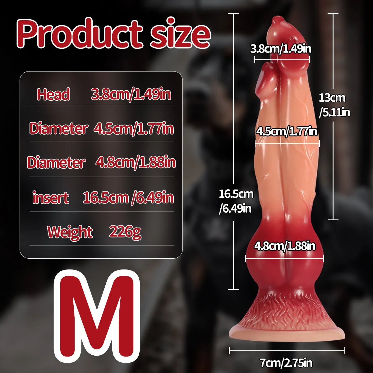 Alien Realistic Huge s-xl triple beast