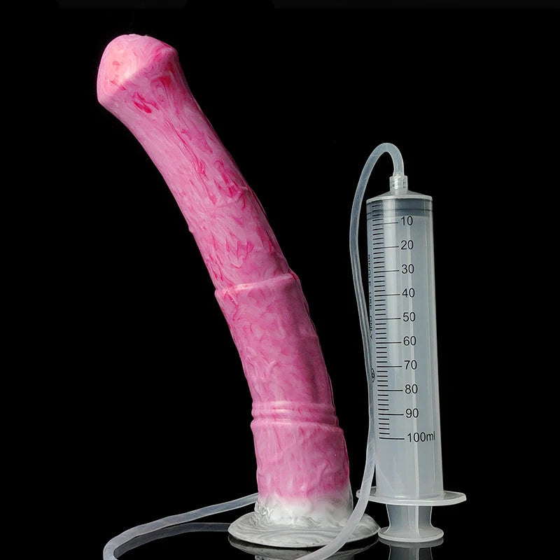 ASHBURN Color Club XL: Wild Stallion squirting Fantasy Plug – Silicone Suction Base