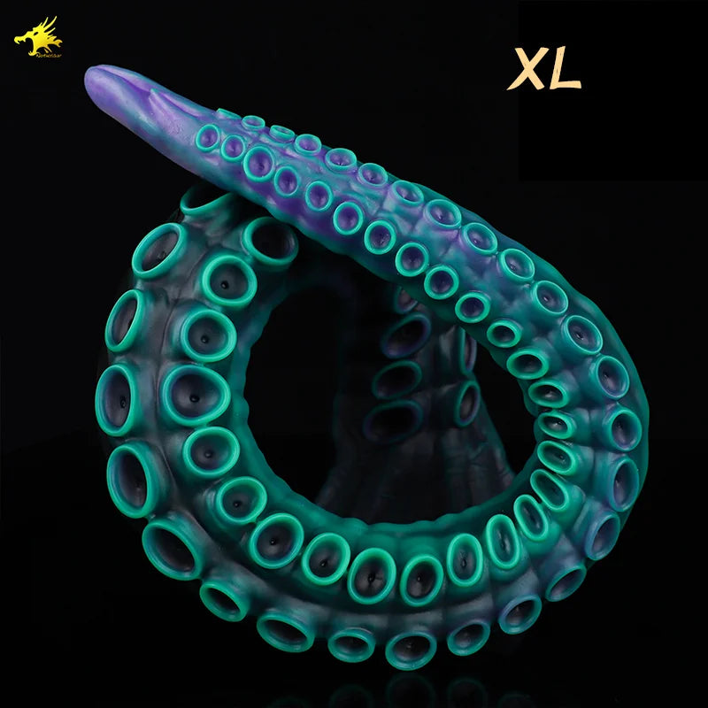 Tentacle Dildo Color Silicone Toys Realistic Octopus Fake Penis Adult Fantasy Dildo Holder Masturbation Sex Toys
