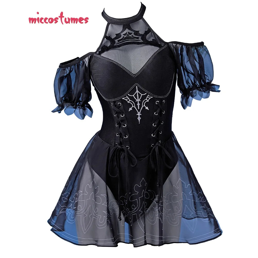 haikyuu Women 2B Derivative Sexy One-piece Swimsuit Halter Backless Tummy Control Bathing Suit