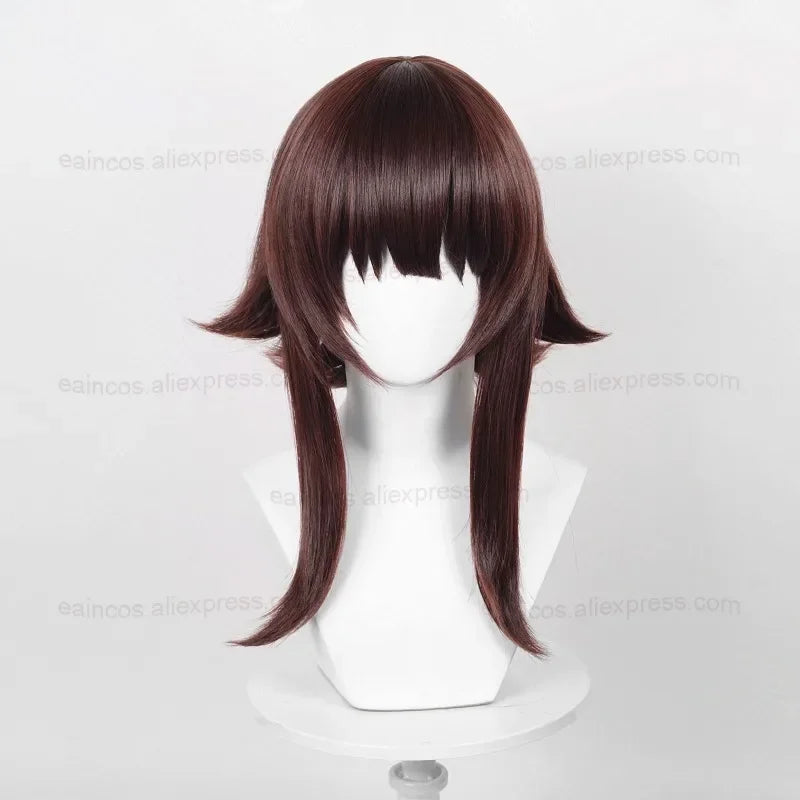 Anime Megumin Cosplay Wig 32cm Short Hair Heat Resistant Synthetic Wigs