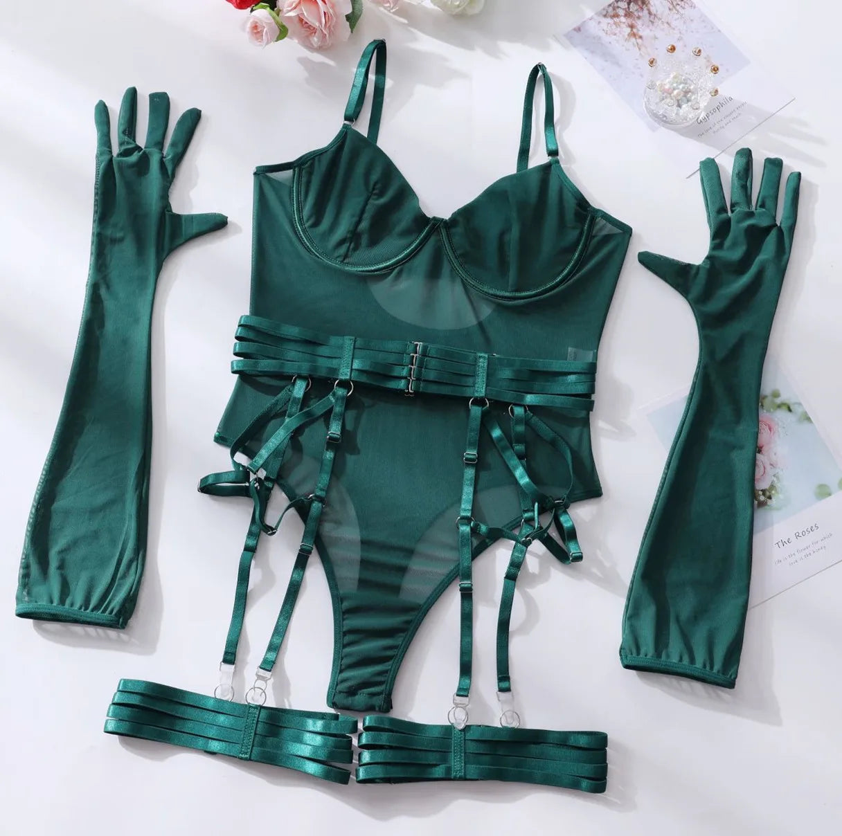 Sexy Lingerie Super Hot Women's Underwear Sets Sexy Ensemble Lingeries Femmes Female Bra Set Erotic Lingerie Woman Pyjama-sets