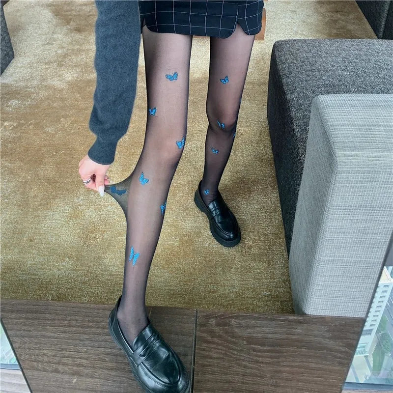 Letter Stockings Nightclub Party Accessories JK Sexy Diamonds Fishnet Tights Women Pantyhose Printed Designer Tights