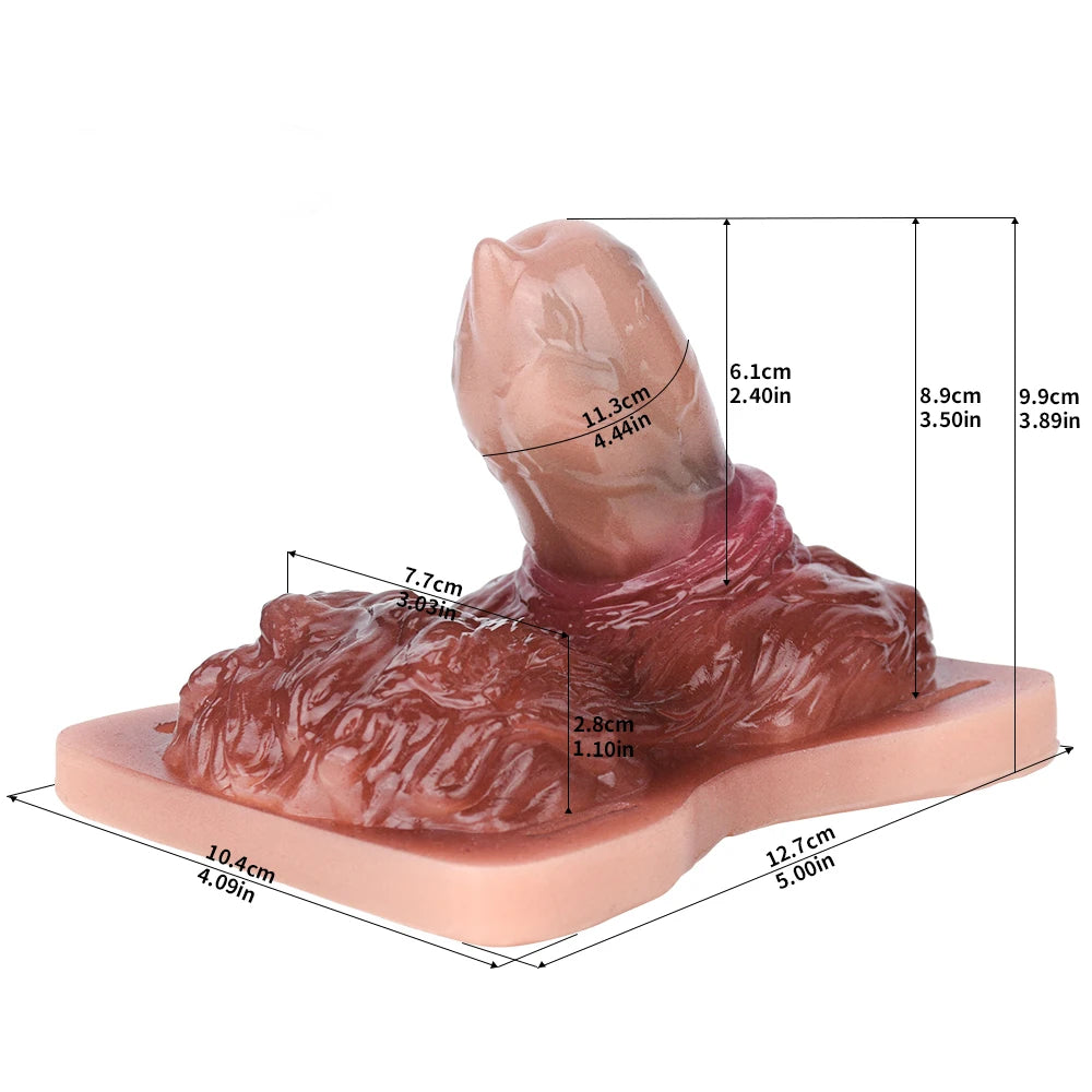 ASHBURN Wireless Control Silicone Vibrating Wearable Sex Grinders Strapon Realistic Vagina Dildos Underwear Pad Anal Clit Massage