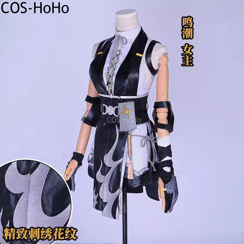 COS-HoHo Wuthering Waves Heroine Rover Game Suit Sexy Lovely Uniform Cosplay Costume Halloween Party Role Play Outfit Women