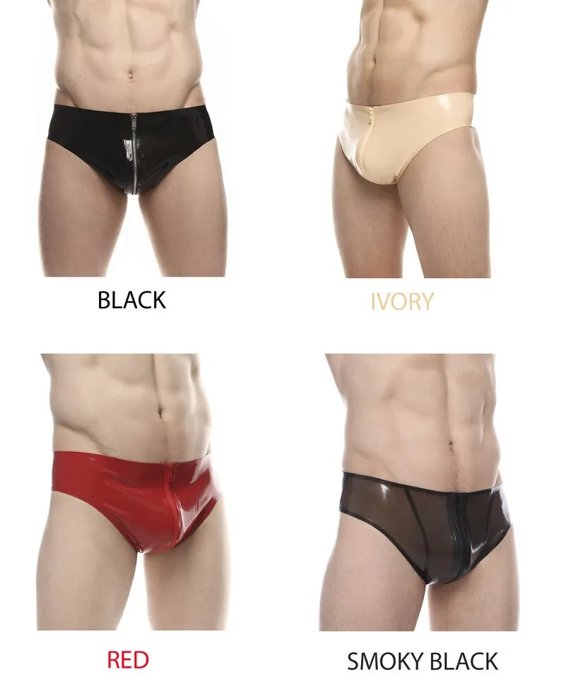 customized fetish Latex underwea Mens rubber Comfortable Gay Men Sexy Underwear Thong Men Jockstrap Thongs And G strings Sexi