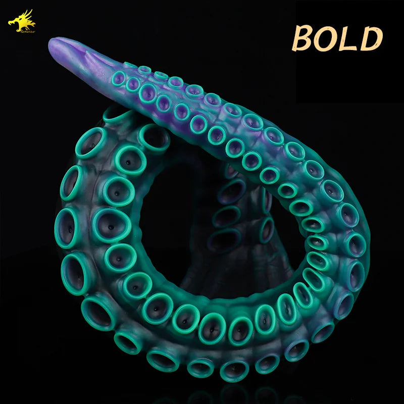 Tentacle Dildo Color Silicone Toys Realistic Octopus Fake Penis Adult Fantasy Dildo Holder Masturbation Sex Toys