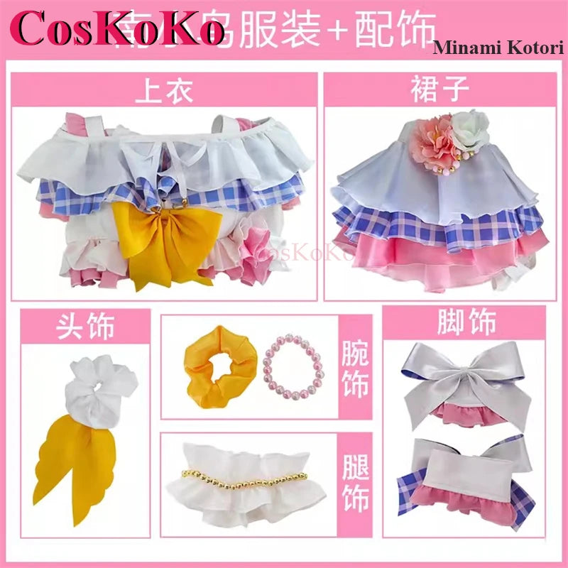 CosKoKo Aqours All Members Cosplay Anime LoveLive Costume Sweet Lovely Swimsuit Women Halloween Party Role Play Clothing S-XL