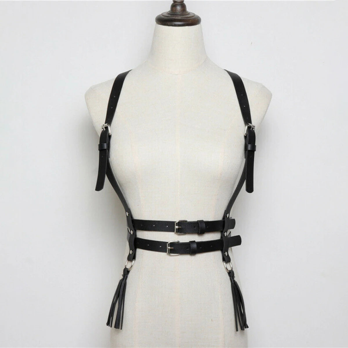 Punk Fashion Belt Women Leather Suspenders for Women Belt Decorative Cool Waistband Street Style Gothic Clothing Accessories