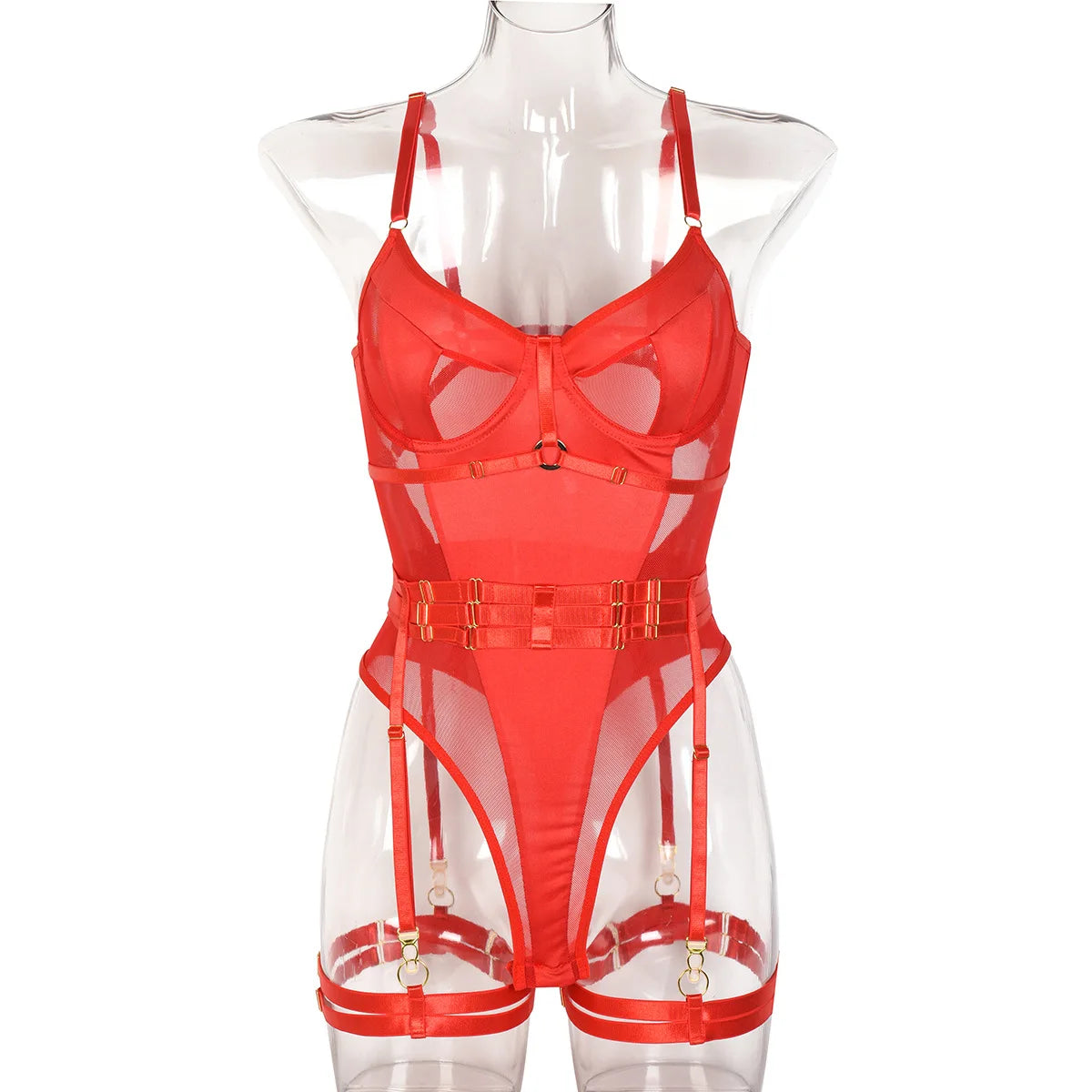 Women's Lingerie Set Sexy Lingerie Super Hot Attractive Chest Suspenders Lingeries for Woman Women's Event Underwear Lace Bra