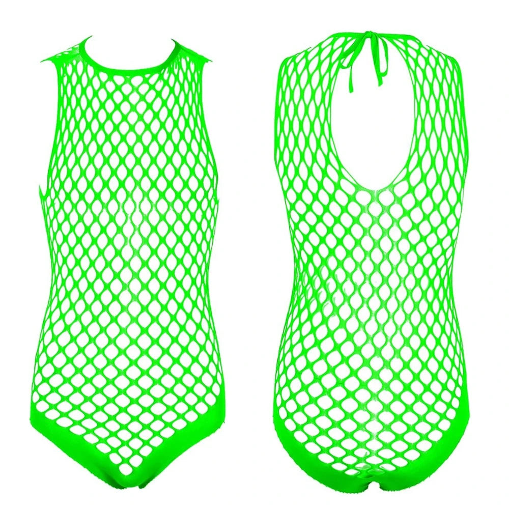 Sexy Lingerie Mens Fishnet Bodystocking Gay Open Crotch Sex Underwear Erotic Dress Bodysuit Exotic Porn Babydolls Outfits
