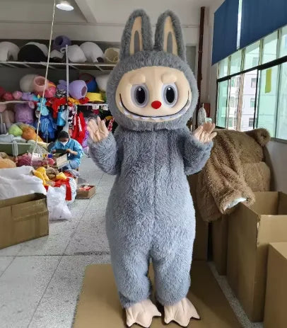 Cosplay Mascot Costume Plush Cartoon Doll Headgear Holiday Party Performance Carnival Professional Customized Adult Size