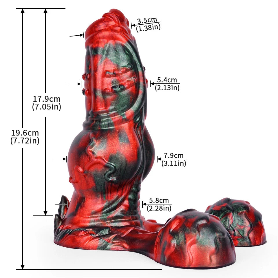 ROUGH BEAST Colorful Dildo for Quick Plug/Vac-u-lock Sex Machine Silicone Dildo Anal Plug Adult SM Game for Women and Men