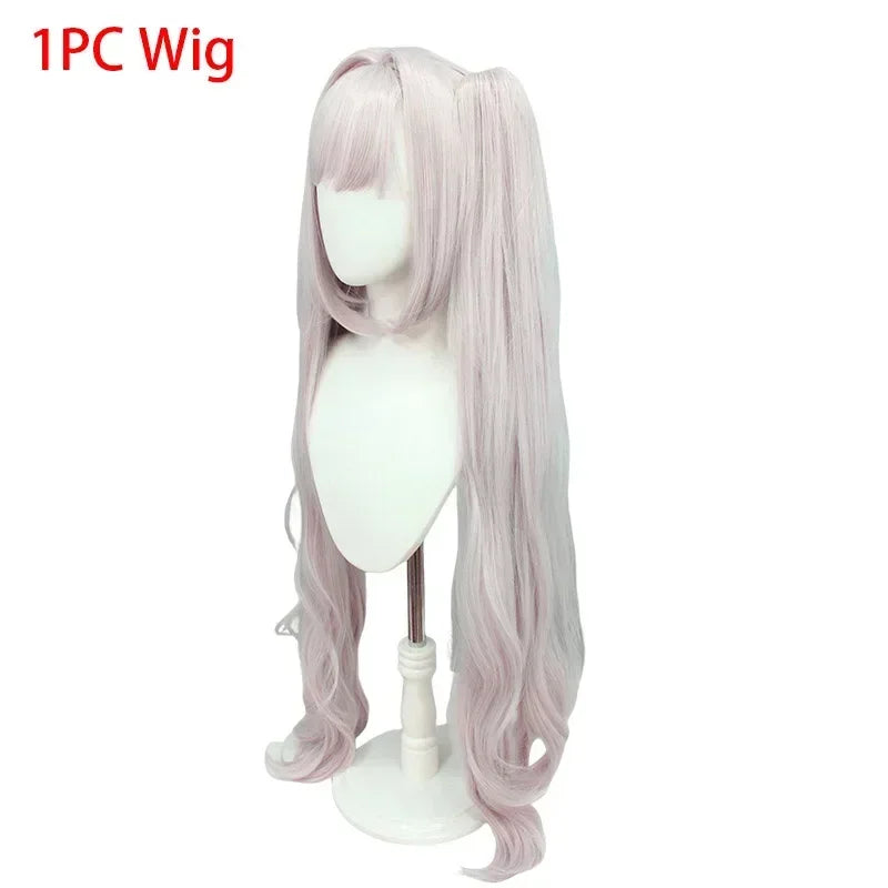 Anime Alice Cosplay Nikke Cosplay Costume Irelia H Store Victory Pink Jumpsuit Wig Earphone Props Halloween Costume for Women