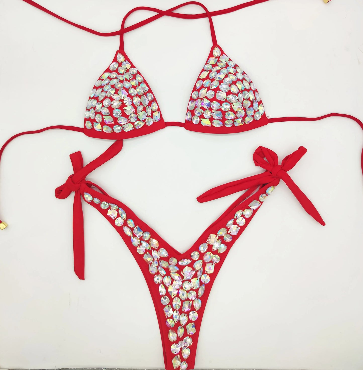 2020 venus vacation rhinestone bikini set diamond swimwear sexy women bathing suit new style bling stones beachwear