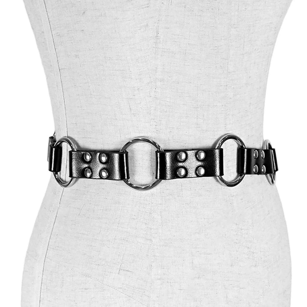 Women Fashion Pu Leather Harness Waist Belt Suspenders for Women Punk Decorative Waist Belt Straps Gothic Clothing Accessories