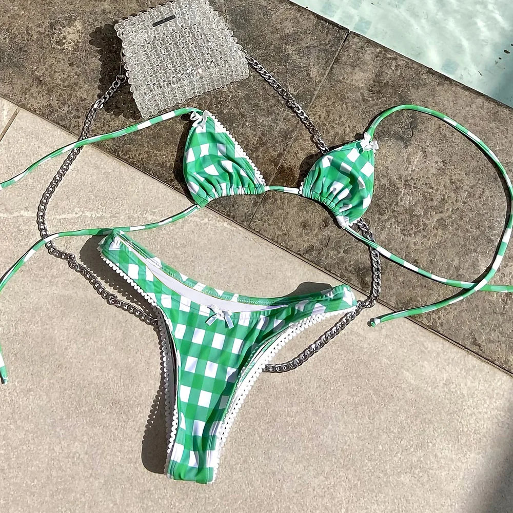 Brazilian Bikini Set Thong