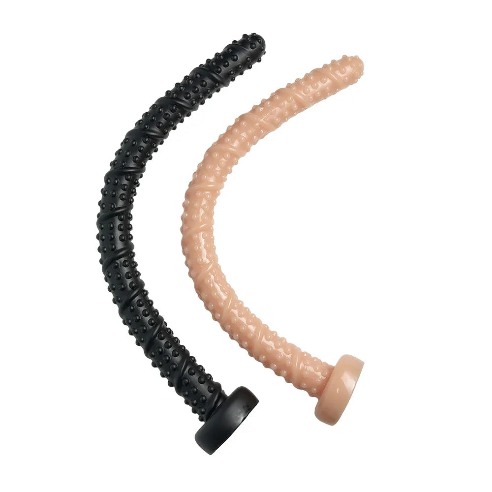 Long Dildo Stimulate Vagina Anal Plug Long Threaded Buttplug Bdsm Sex Toy For Women Ass Dilator Man Prostate Massage Anal Toys