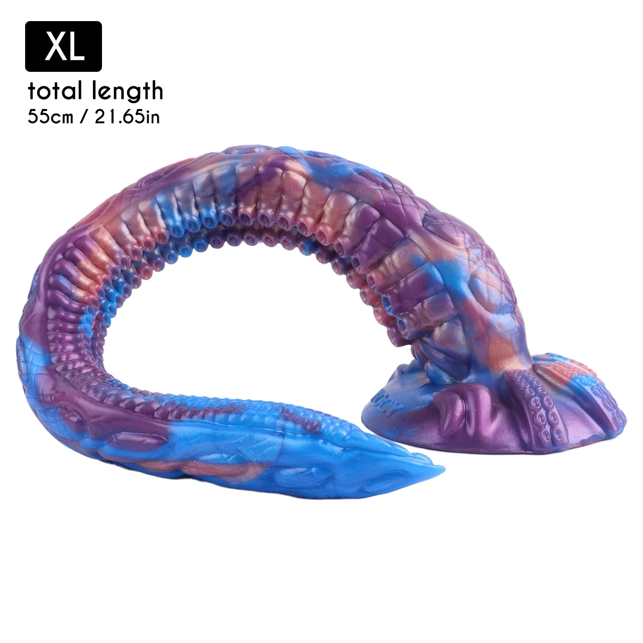 ASHBURN Super Long Monster Tentacle Anal Dildo Soft Silicone Tentacle Butt Plug Fantasy Dildo Penis Toy Women Men S,M,L,XL,XXL