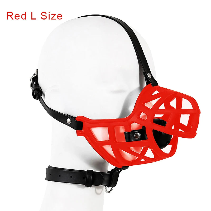 Adult Bdsm Bondage Games Sexules Toys Dog Mouth Hood Mouth Gag Balls SM Erotic Products Couples Gay Femdom Gag For Girl Sex Shop
