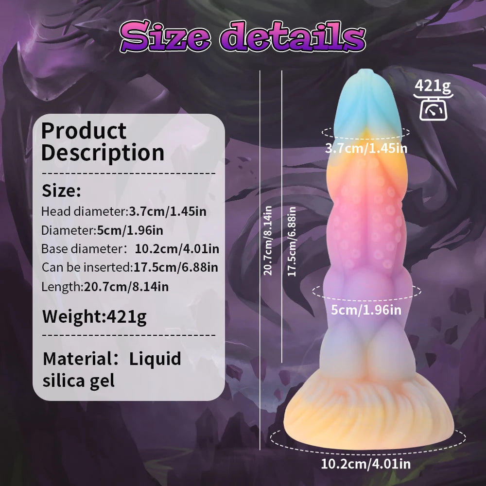 ASHBURN New Luminous Huge Dragon Monster