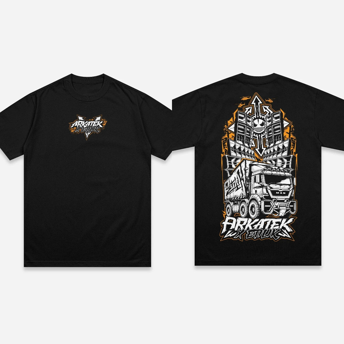 Hip Hop Street Punk Men's T-shirt Pray for The Rave Overszied Graphics Tee Heavy Cotton Gothic Dark Short Sleeves Men's Clothing