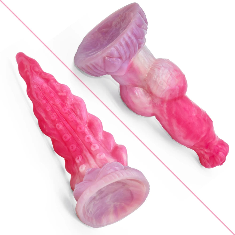 ASHBURN Multicolor 7-8IN SEA CREATURE DILDO