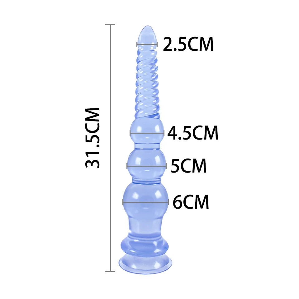ROUGH BEAST Anal Dildos for womans mens prostate massager and Anus Soft Skin Huge butt plug Sex Toys for Women Masturbation