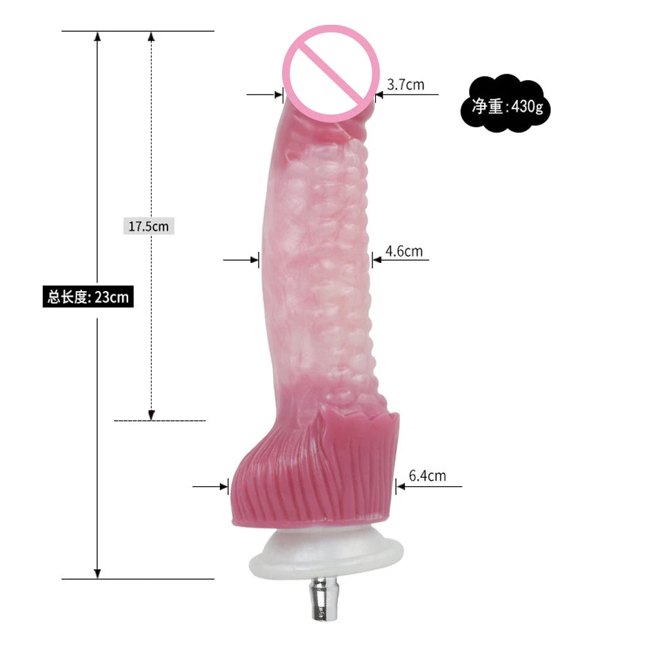 ROUGH BEAST Sex Machine Color Simulation Silicone Dildo for Vac-U-Lock Masturbation Machine Female Adult Erotic Products Sex Toy