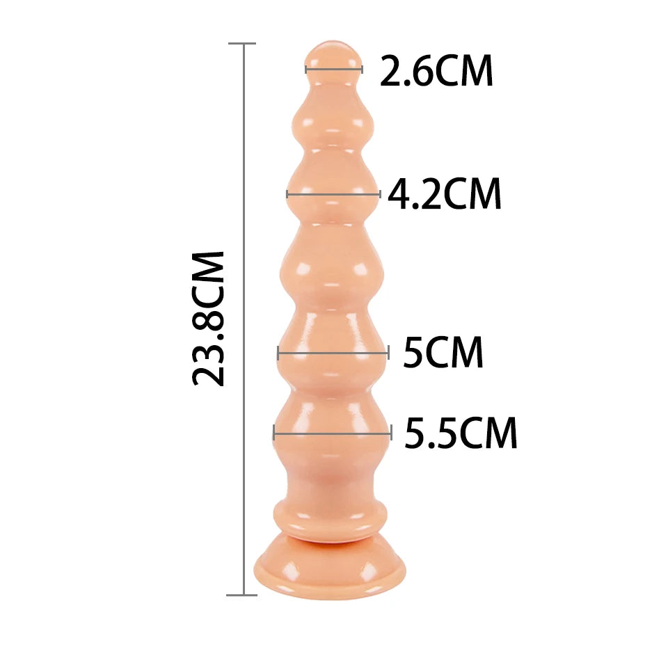 ROUGH BEAST Anal Dildos for womans mens prostate massager and Anus Soft Skin Huge butt plug Sex Toys for Women Masturbation