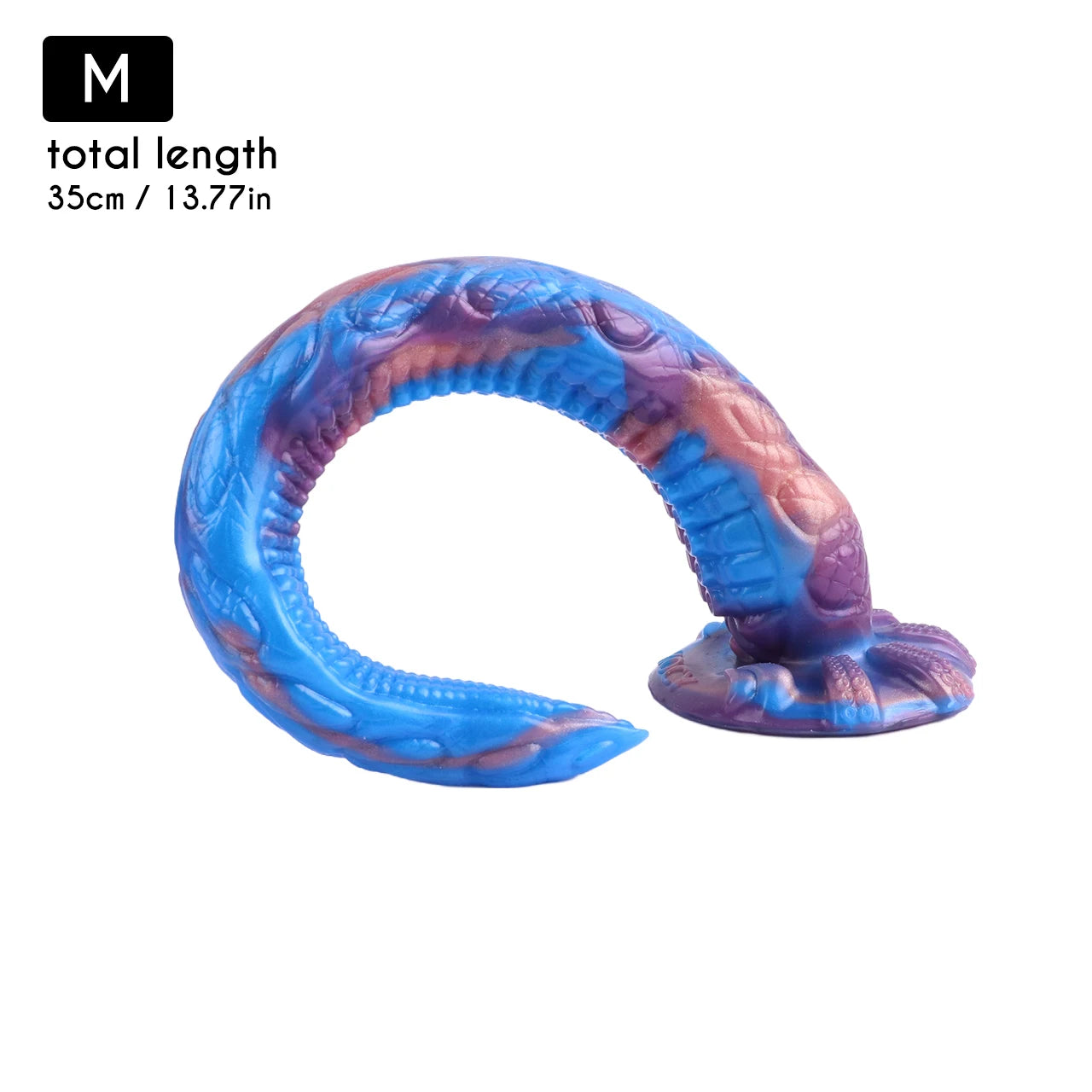 ASHBURN Super Long Monster Tentacle Anal Dildo Soft Silicone Tentacle Butt Plug Fantasy Dildo Penis Toy Women Men S,M,L,XL,XXL