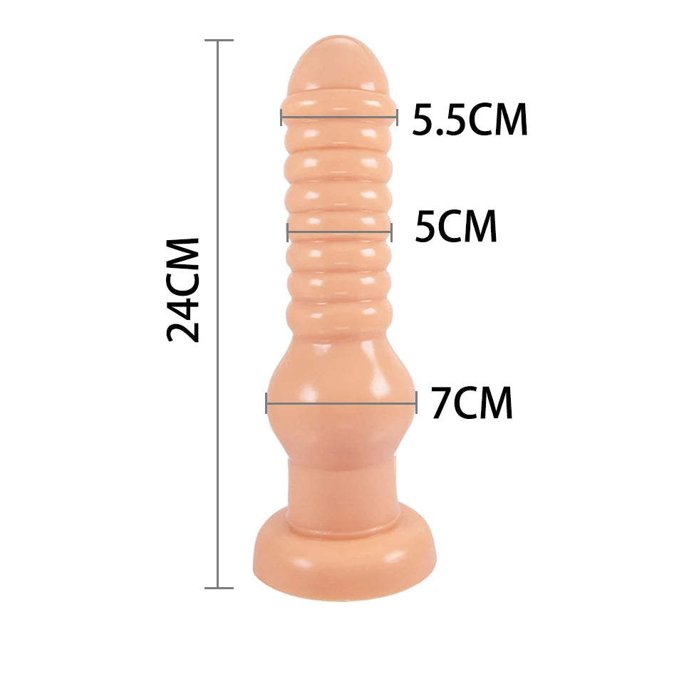 ROUGH BEAST Anal Dildos for womans mens prostate massager and Anus Soft Skin Huge butt plug Sex Toys for Women Masturbation