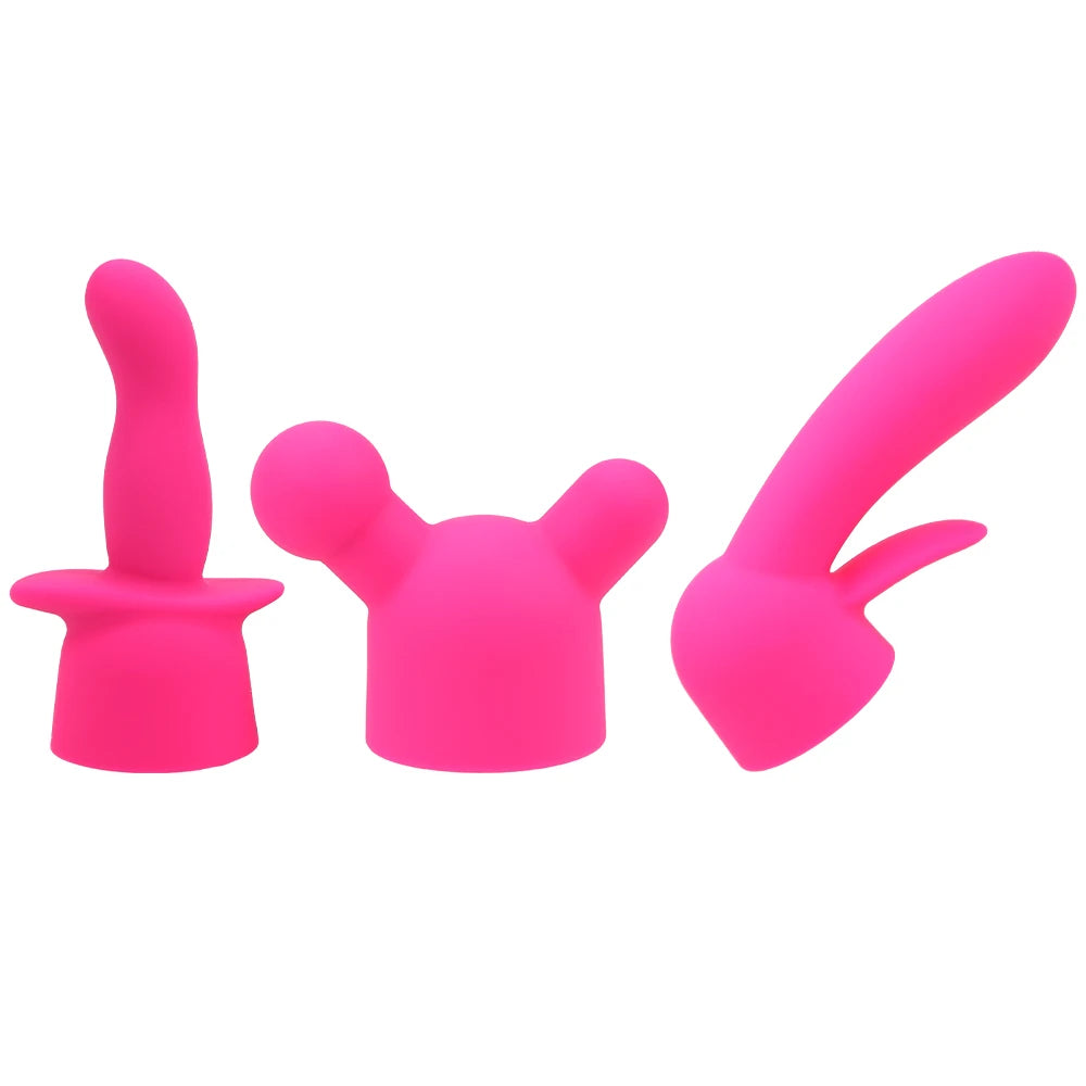 Head Covers AV Rod Head Cap Magic Wand Attachment AV Stick Vibrator Accessory Sex Shop Sex Toys for Couples Vibrator Cap 18+