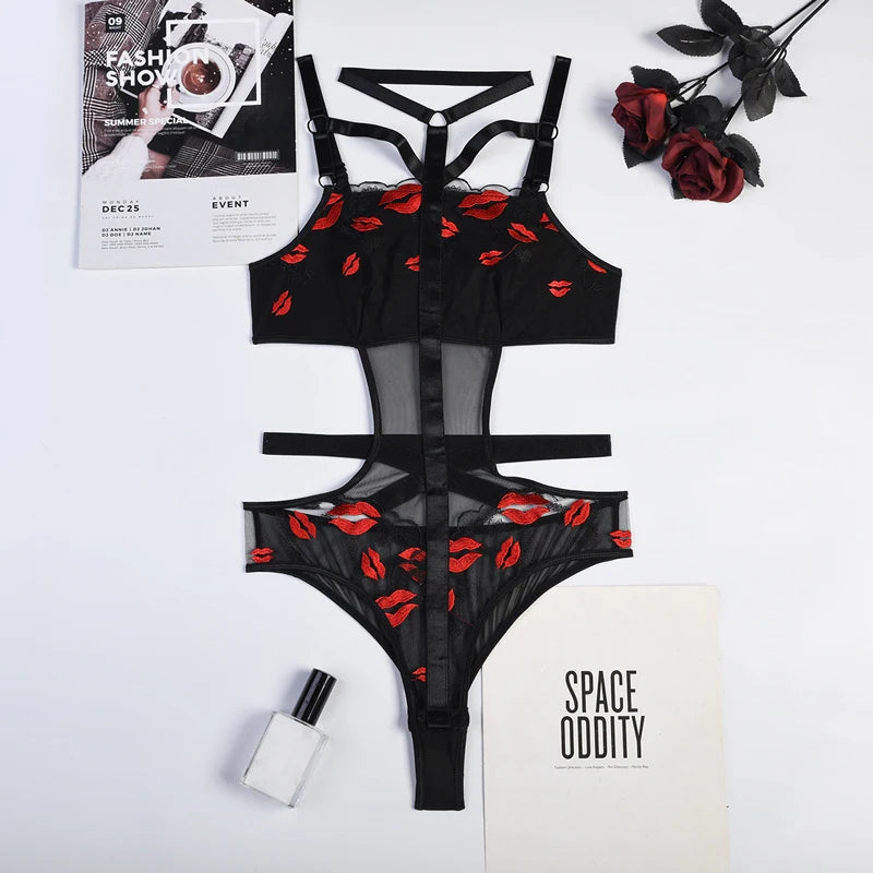 Spotted Body Bodysuit Women's Clothing Sexy Swimwear Without Censorship Bodysuit Woman Erotic Lingerie Sexy Woman Push Up