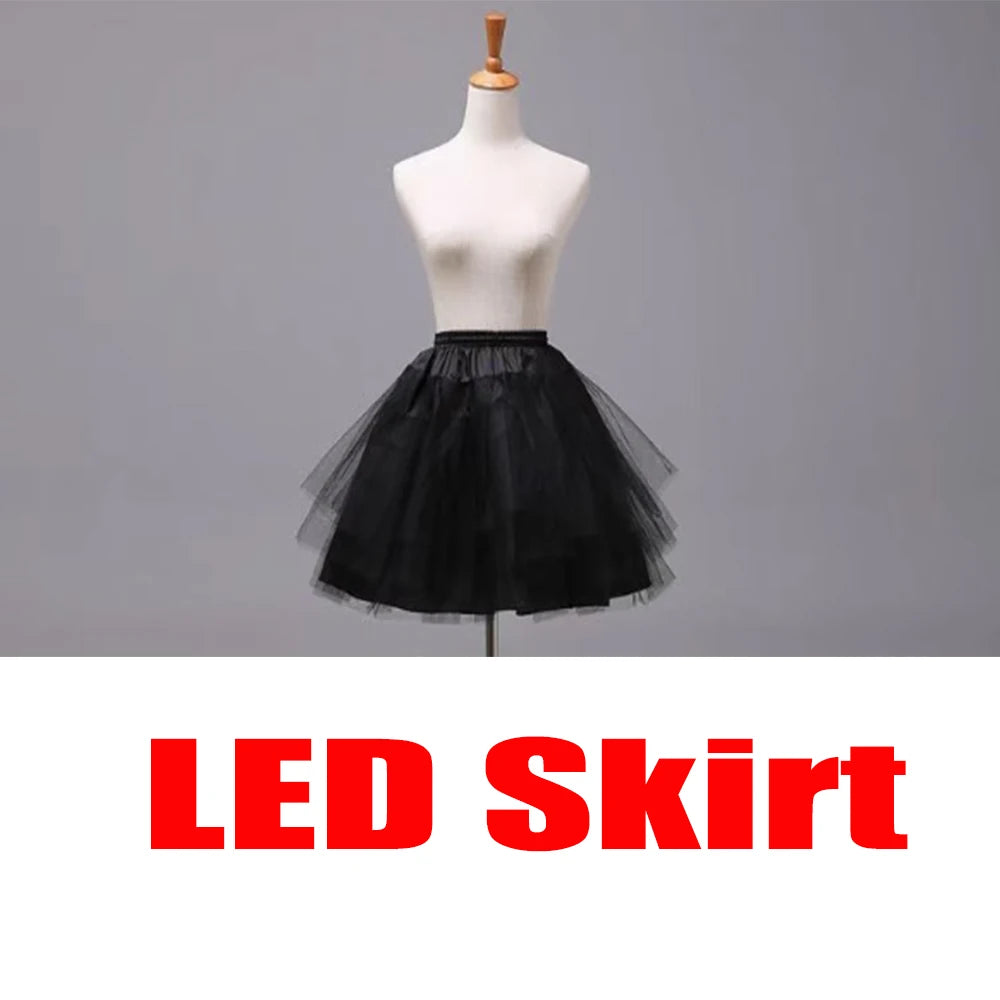 LED Costume Cosplay Futuristic Light Up Clothing Women Luminous Show Party Dance Rave Outfit Robot Gogo Dancer Fancy Wear