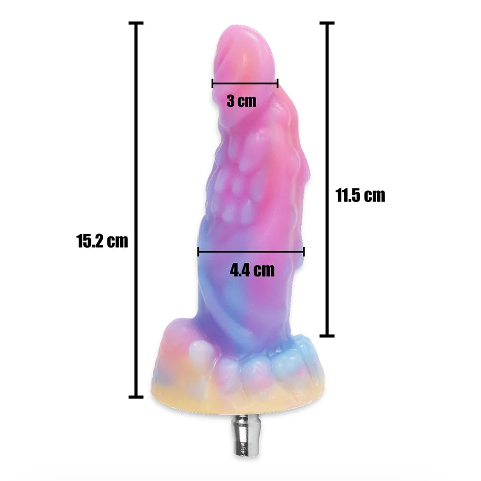 ASHBURN Luminous Sex Machine Attachments Masturbation Dildos VAC-U-LOCK
