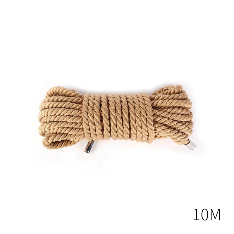20M Sex Cotton Rope BDSM Restraint Slave Sex Toy Couple Restraints Sexope Adult 18+ Game Sextoy Handcuff Ankle Cuffs Toy Kits